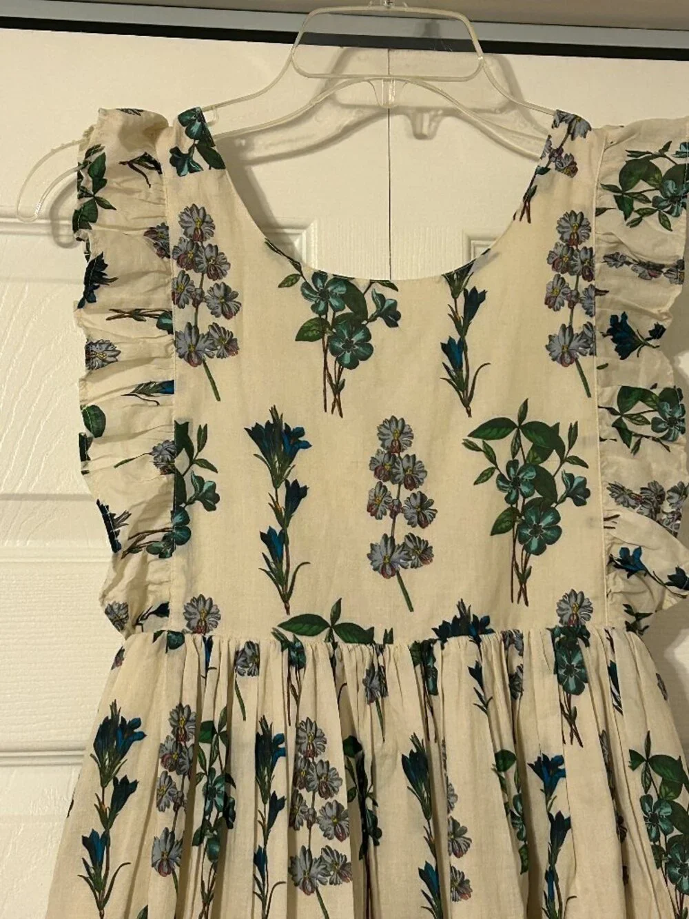 Girls NWT PINK CHICKEN New York Sz 8Y Blue Botanical Marceline Dress NEW
